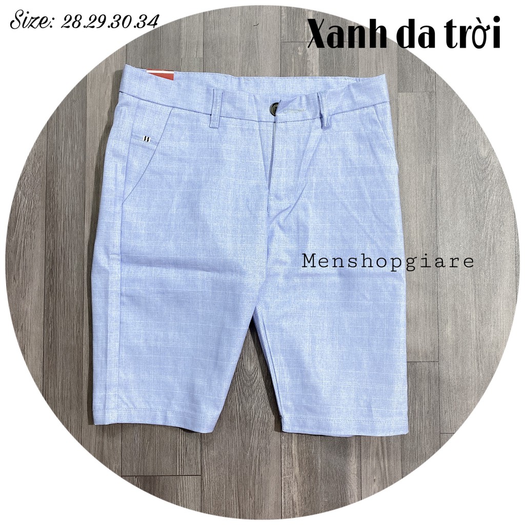 quần short kaki đũi form Hàn Quốc sale lẻ size | BigBuy360 - bigbuy360.vn