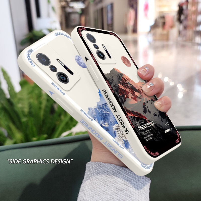 Sunrise Ốp Điện Thoại Tpu Dẻo In Hình Vẽ Cảnh Mặt Trời Mọc Thời Trang Cho xiaomi mi 13t 12t 11t 10t pro lite mi 9t pro