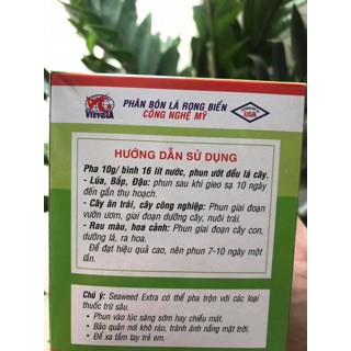 Phân bón lá rong biển Seaweed-Extra 99%