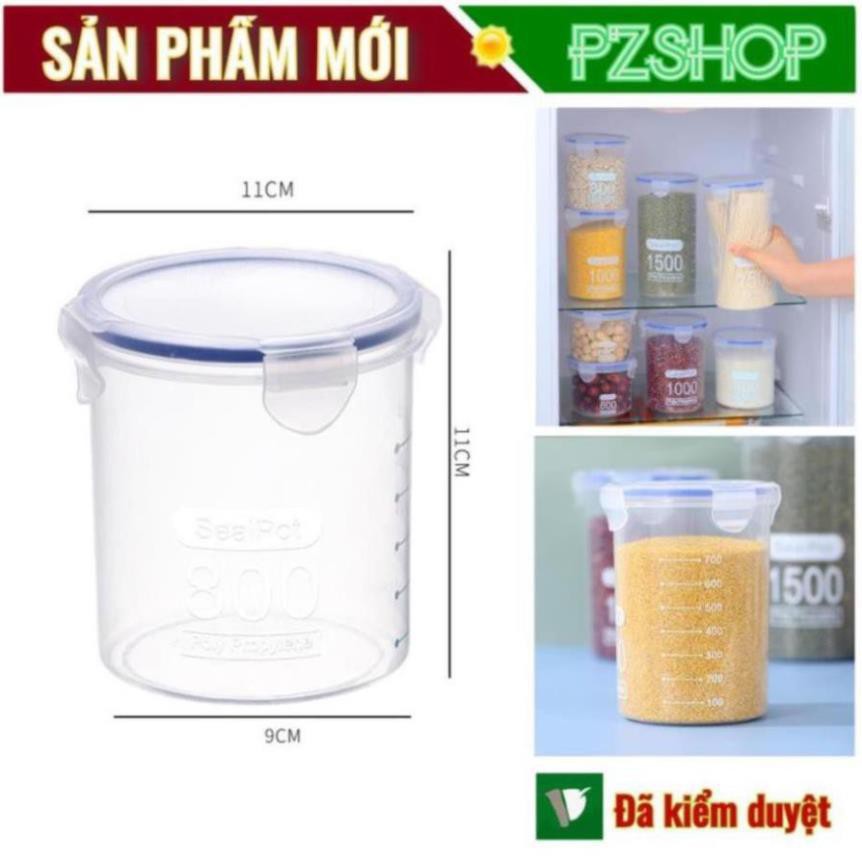 Hộp nhựa tròn cao cấp dùng để đựng và bảo quản thực phẩm