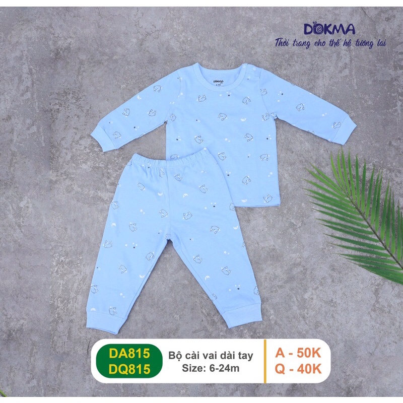 Bộ cài vai dài tay Dokma 815 (Sz 9-24m)