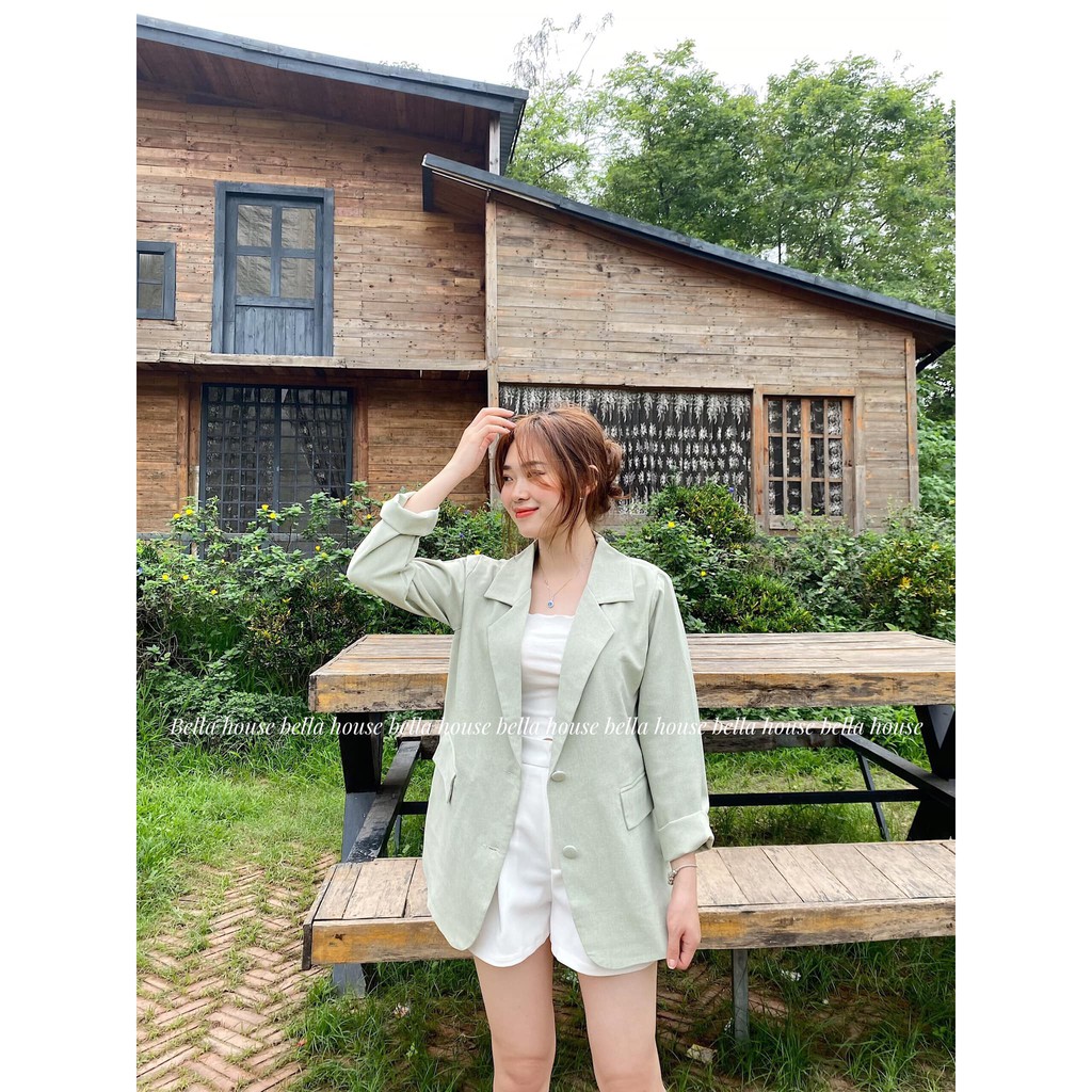 Áo blazer cúc bọc | BigBuy360 - bigbuy360.vn