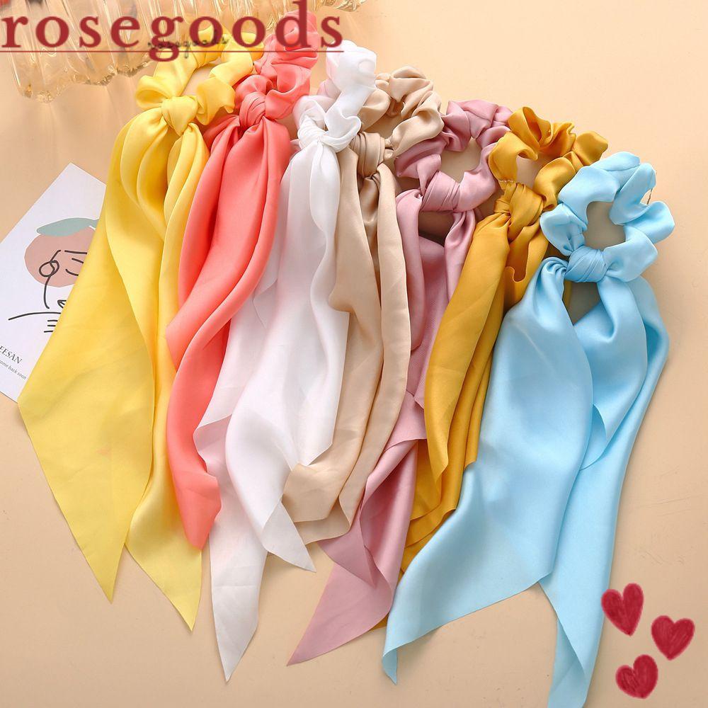 Dây Buộc Tóc Ruy Băng Dài Thắt Nơ Thời Trang