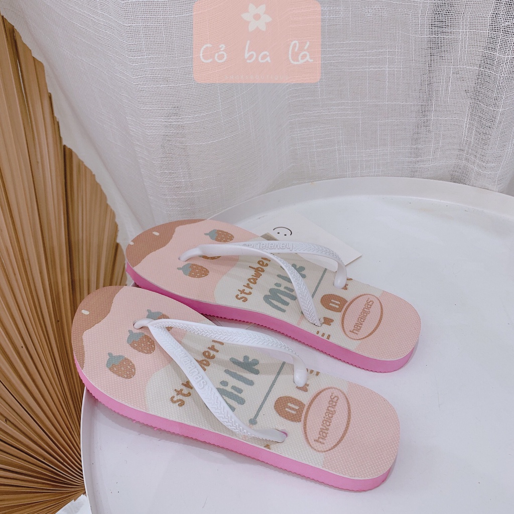 DÉP LÊ COBALA SHOES - DÉP XỐP HOẠT HÌNH - DÉP NỮ XỎ NGÓN  ĐẾ BỆT - DÉP ĐI MƯA - DÉP TRONG NHÀ - D21053300