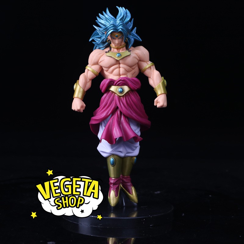 Mô hình Broly Super Saiyan God - Mô hình Dragon Ball - Broly SSJ God - Broly tóc xanh - Cao 20cm - Fullbox