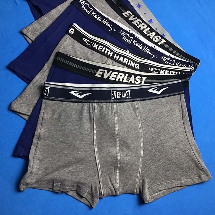 Quần boxer nam cotton 4 chiều - Quần sịp đùi nam siêu mát * Thoáng mát, thấm hút mồ hôi, co giãn tốt - Hàng xuất dư