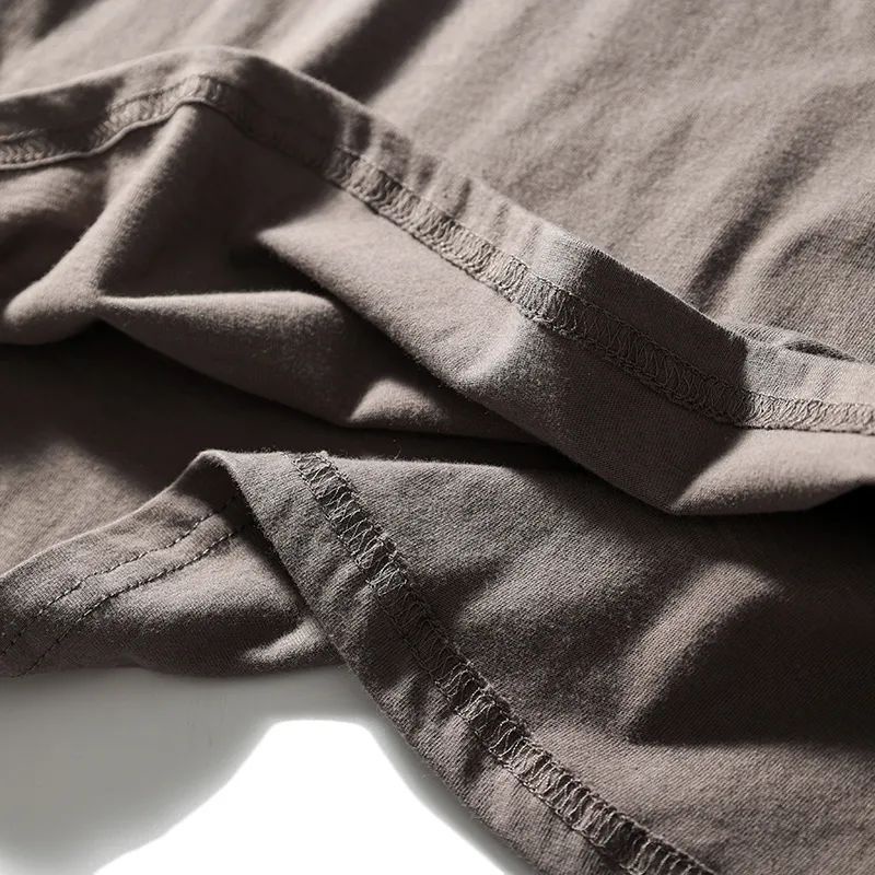 『GYMen』Áo vest thể thao nam cổ tròn Dáng rộng Kích thước lớn Thấm hút mồ hôi Nhanh khô Áo thun không tay chạy bộ Áo tập thể dục thông thường Áo lót cơ bắp Linh sam
