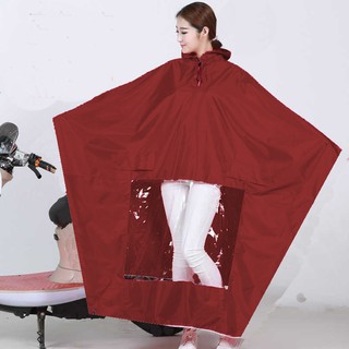 Áo mưa đi xe máy 1 người che phủ toàn thân, chống thấm nước - Áo mưa vải dù thời trang chất liệu cao cấp