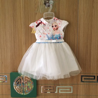 Sale đầm elsa bé gái