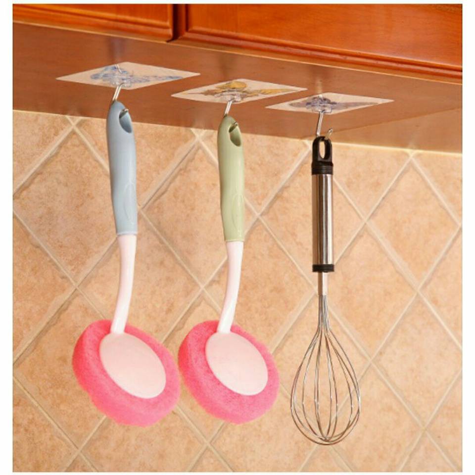 Combo 10 móc dán tường 3D- Có sẳn keo tiện lợi