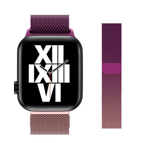 Dây Đeo Thay Thế Bằng Kim Loại Nam Châm Cho Đồng Hồ Thông Minh Apple Watch 7 / 2 / 3 / 4 / 5 / 6 / SE