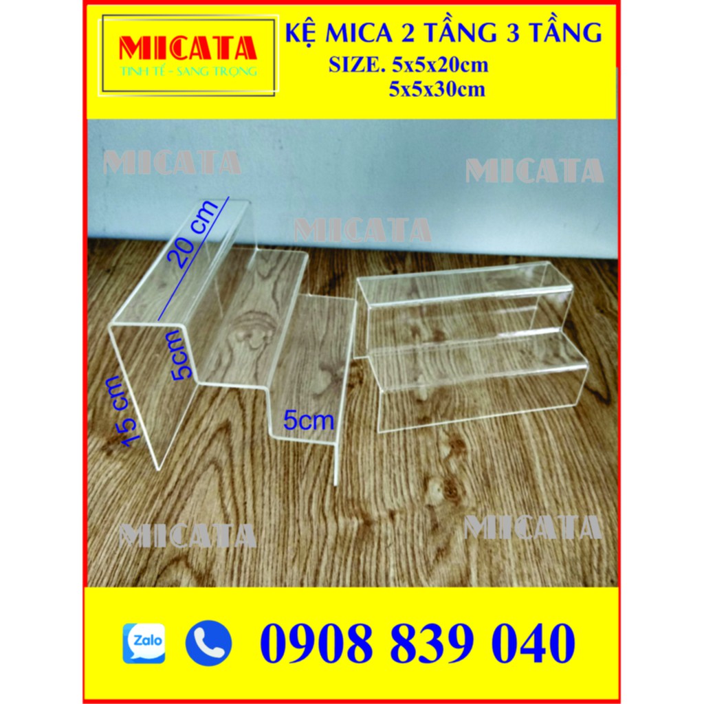 KỆ MICA TRƯNG BÀY SẢN PHẨM - FAM HOUSE