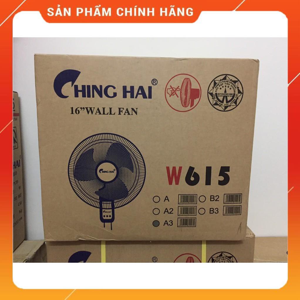 Quạt treo tường CHINGHAI W615-A3 | W615-B3, Hàng chính hãng - Bảo hành 12 tháng
