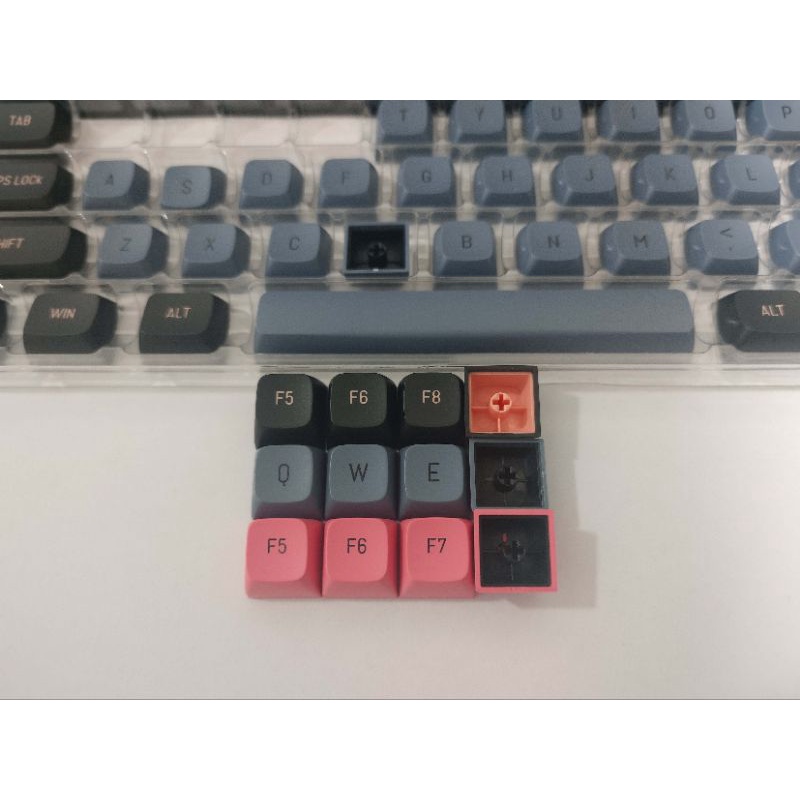 Bộ nút keycap FEKER OLIVIA SHOKO 8008 Heavy Industry PBT double shot CSA Profile