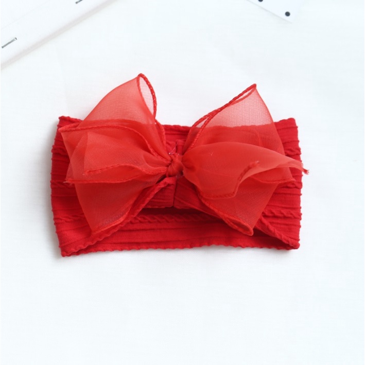 Băng đô cho bé - Turban Nơ xinh dành cho bé gái