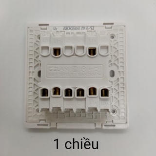 [Series E6] Bộ công tắc bốn 1 chiều/ 2 chiều 16A GELAN