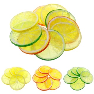 charm lát chanh trang trí slime