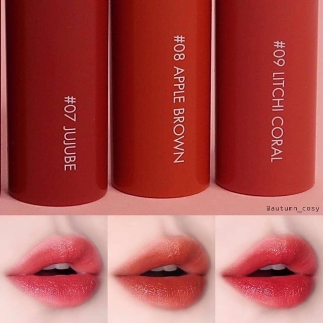 Son Tint Bóng Romand Juicy Lasting Tint Full Màu 13 19 20 23 28 29 | BigBuy360 - bigbuy360.vn