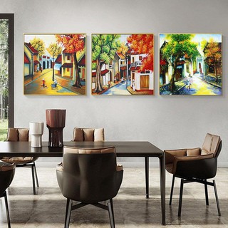 Tranh Canvas  An Phú Decor Phố Cổ