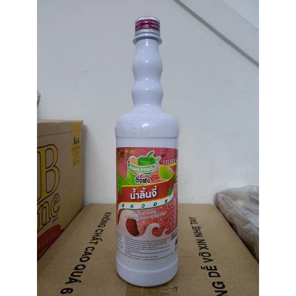 Siro Dingfong Thái Lan nắp thiếc chai 760ml