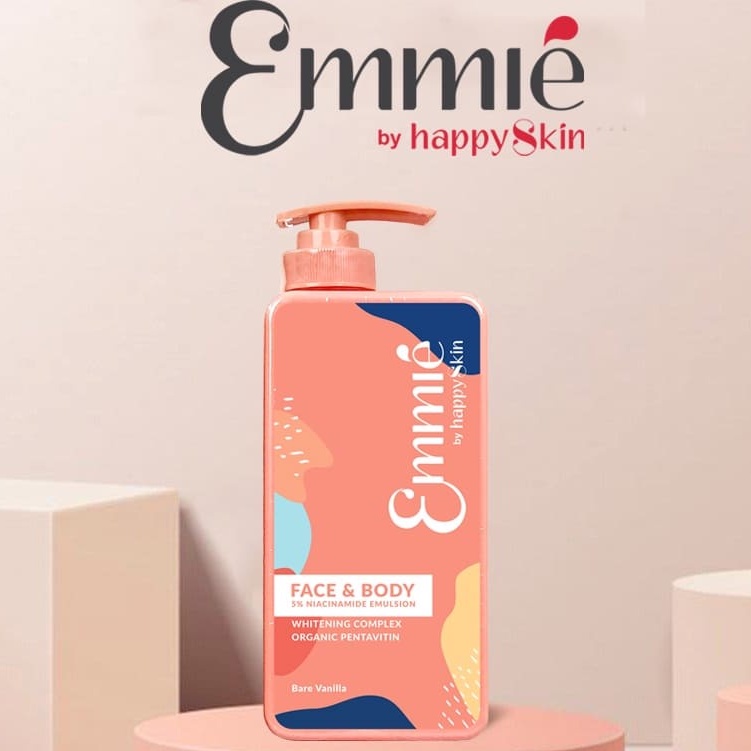 [CHÍNH HÃNG EMMIÉ BY HAPPY] KEM DƯỠNG TRẮNG DA CHO MẶT VÀ CƠ THỂ EMMIÉ BY HAPPYSKIN 250ML – KEM DƯỠNG TRẮNG