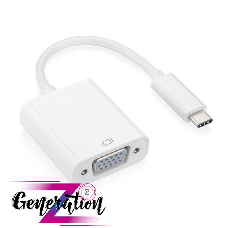 Cáp chuyển USB Type-C ra VGA