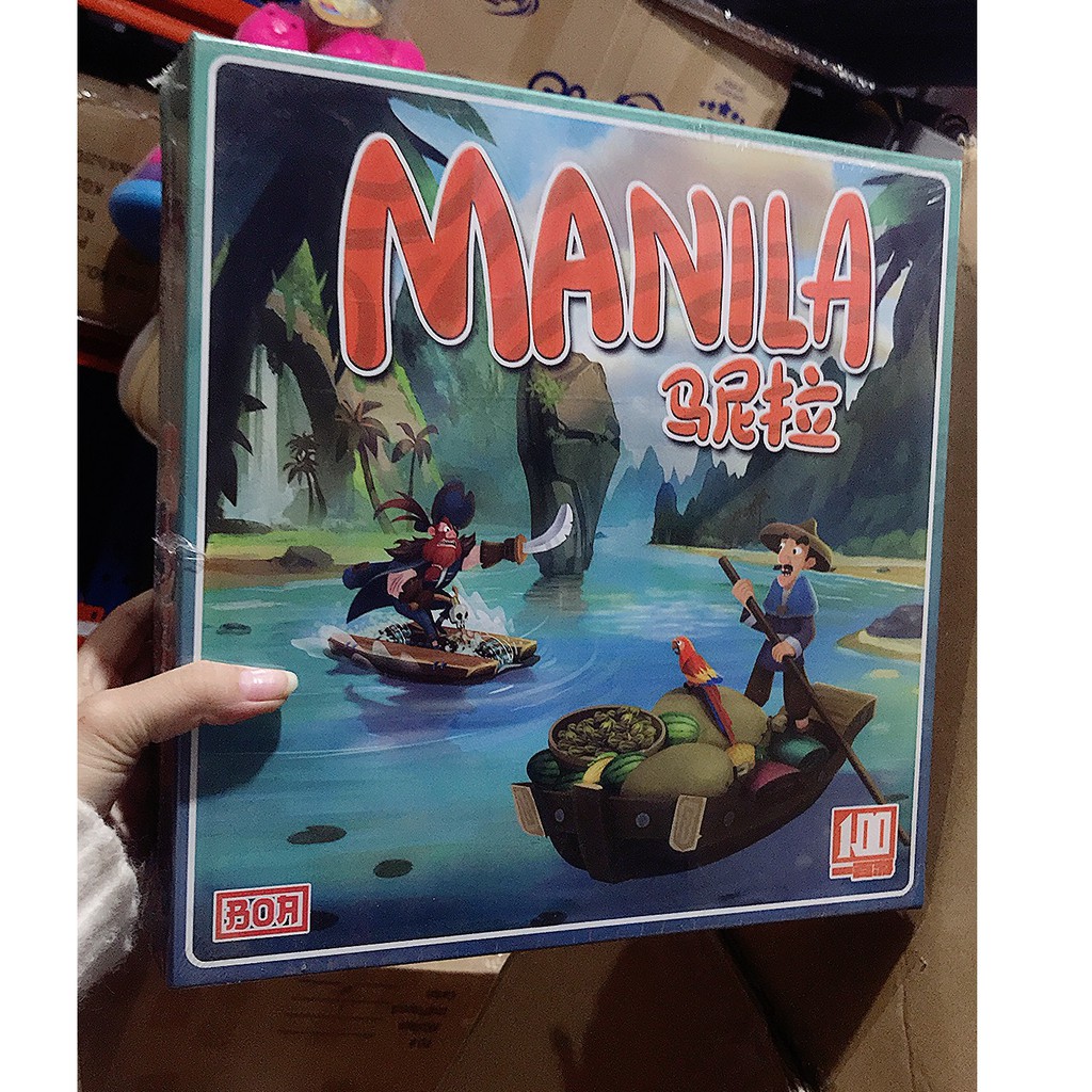 Trò chơi Board Game Manila for kids - Hành Trình Thương Nhân May Rủi