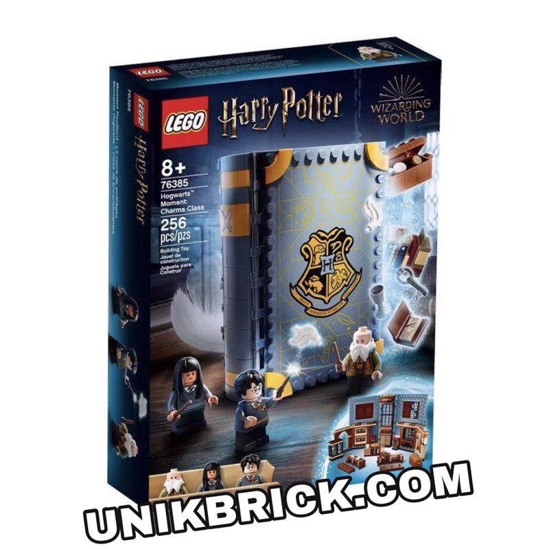 [CÓ HÀNG] Lego UNIK BRICK Harry Potter 76385 Hogwarts Moment: Charms Class Lớp học bùa chú chính hãng (như hình).