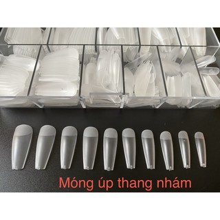 Móng úp nhám sẵn (form thang) 500 móng