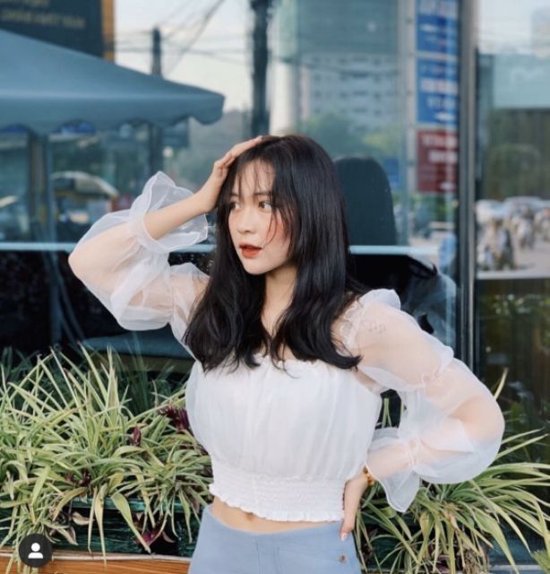 [ Mã WASTAPR giảm 10K đơn 50K] Áo CROPTOP công chúa bẹt vai bo eo xinh xắn (siêu hót) | BigBuy360 - bigbuy360.vn