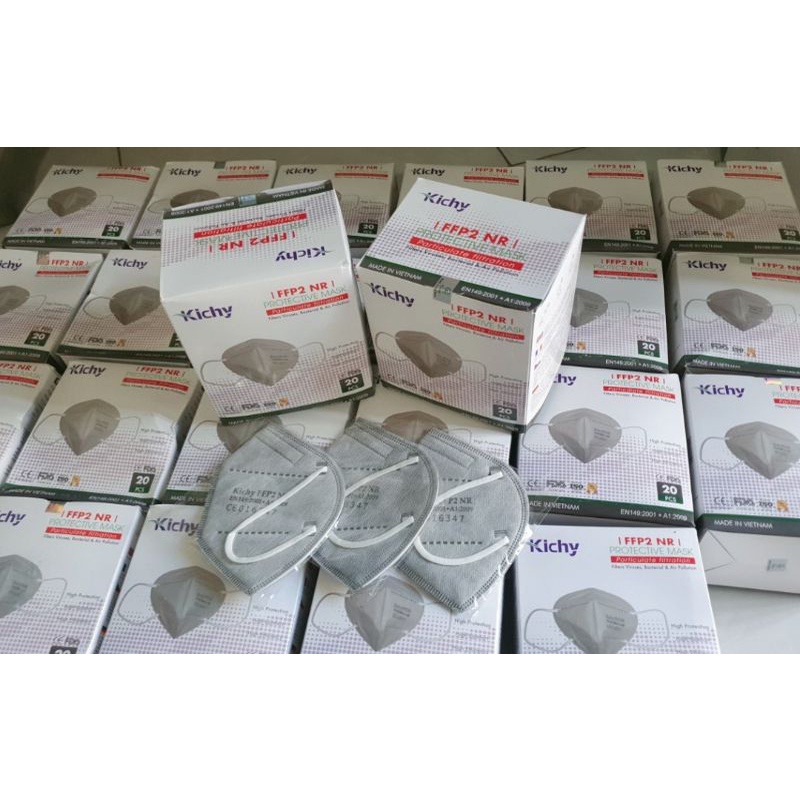 Khẩu trang N95-SHB Pro mask, N95-Kichy, 5 lớp, kháng khuẩn