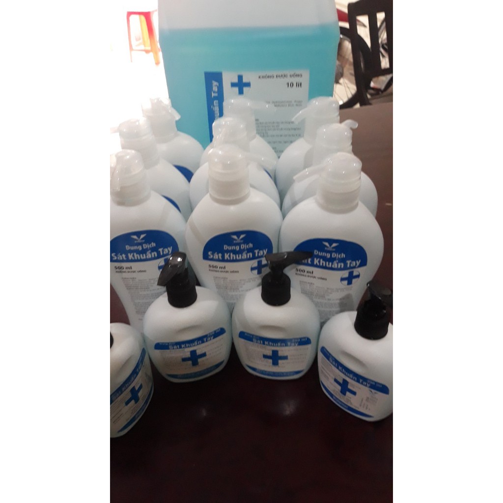 [Bác Sĩ Khuyên Dùng]Nước Rửa Tay Khô Diệt Khuẩn Cực Tốt  BIDIPHAR 500ml