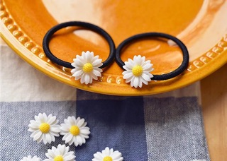 Dây buộc tóc hoa cúc