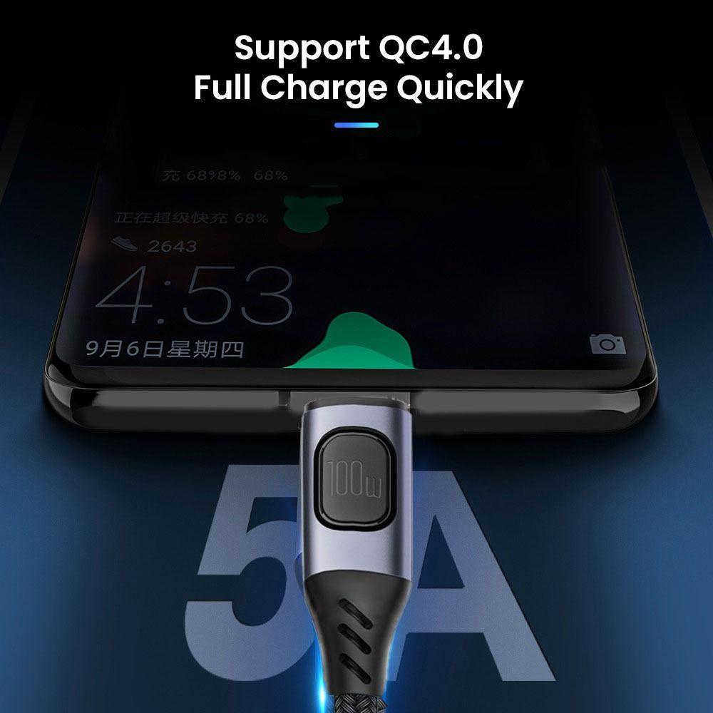 Dây Cáp Sạc USB Type C 20V 5A Chuyên Dụng Cho Samsung / Huawei / Xiaomi