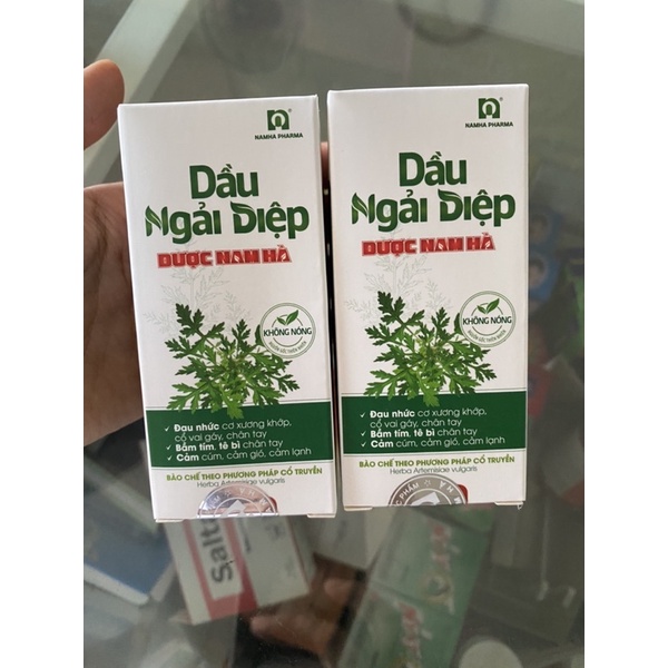Dầu Ngải Diệp Nam Hà 50ml - Bôi Bầm Tím, Đau Nhức Xương Khớp, Cảm Lạnh