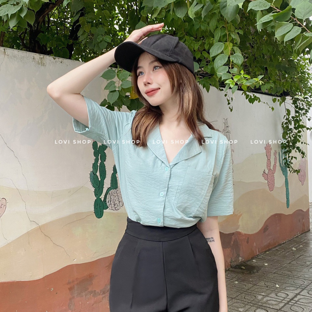 Quần baggy lưng vải khóa kéo hông