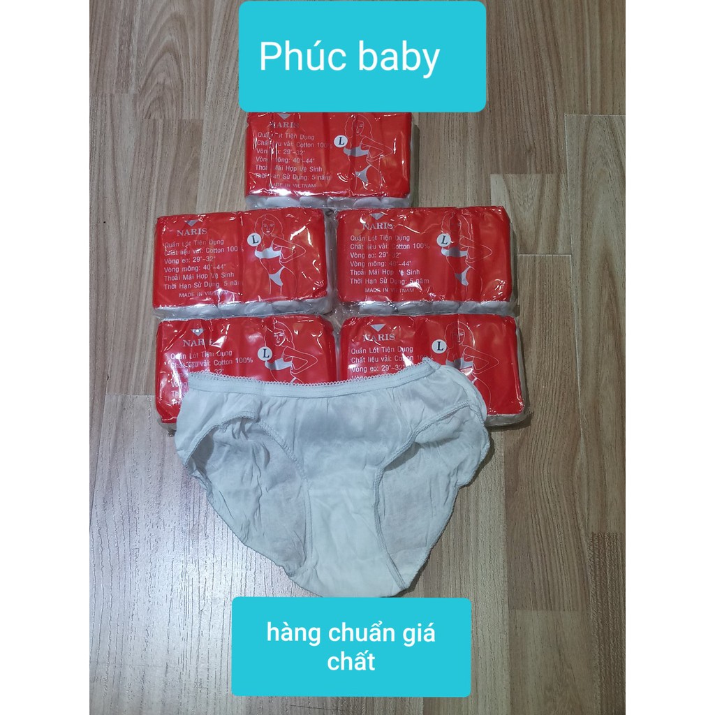 QUẦN LÓT GIẤY COTTON NARIS- HÀNG VIỆT NAM CHẤT LƯỢNG CAO