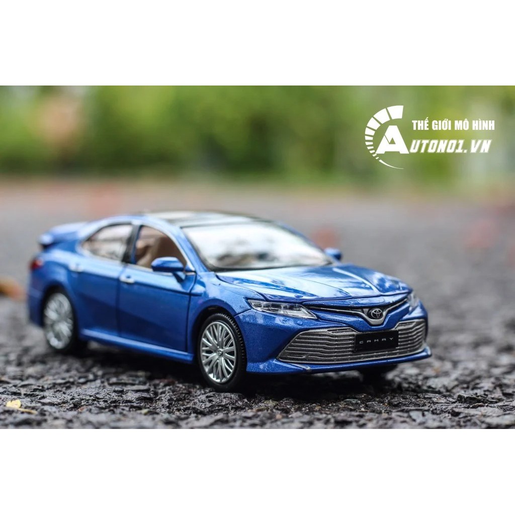 MÔ HÌNH XE SEDAN TOYOTA CAMRY 2019 BLUE 1:32 MSZ 6752