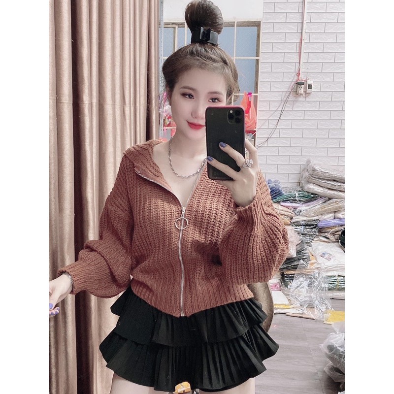 Áo Khoác Len Lông Cừu Chất Dày Dặn Mặc Siêu Tôn Dáng | BigBuy360 - bigbuy360.vn