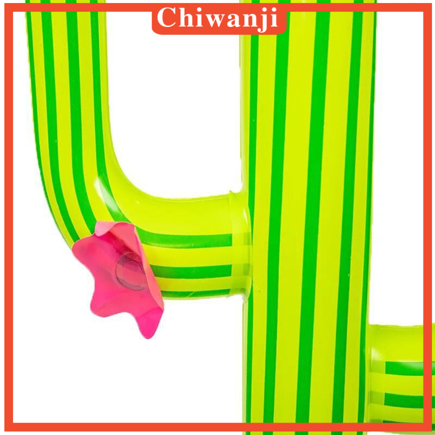 [CHIWANJI]Upgraded PVC Inflatable Cactus Rings Toss Game Set for Party Kids/Adult