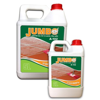 Chất tẩy rửa xi măng, vữa, mốc JUMBO A-102 dung tích 2 lít