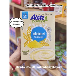 Bột ăn dặm Alete 400gram date 2021