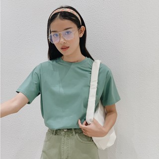 Poppy basic tee: Áo thun trơn cao cấp