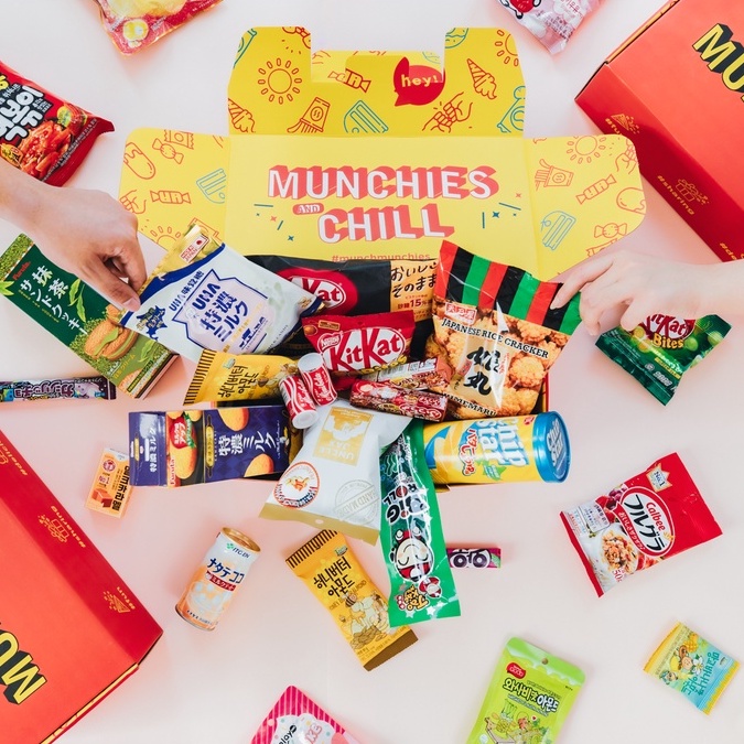 [SIÊU TIẾT KIỆM-TẶNG THÊM QUÀ] 05 Hộp quà MUNCHIES bánh kẹo ngoại nhập - COMBO TREAT YO TEAM | BigBuy360 - bigbuy360.vn