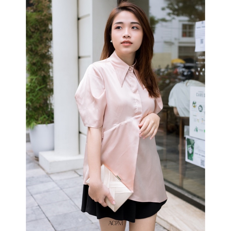 Darcy Shirt / Áo sơ mi vạt lệch