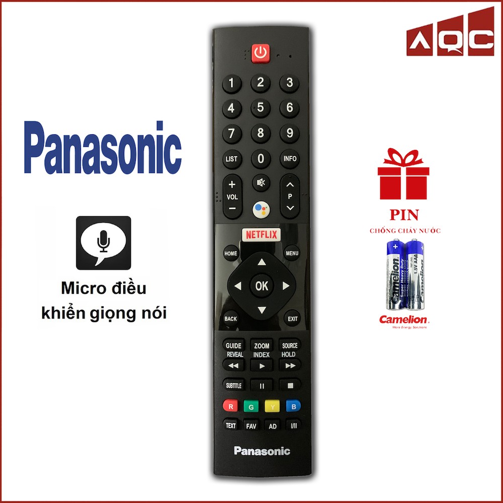 Điều Khiển Tv Panasonic Micro Có Giọng Nói Androi Tv Fx550V Fx650V - Remote  Tv Panasonic Smart