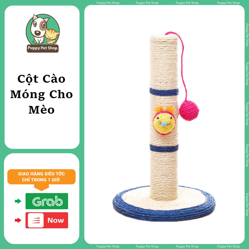 Trụ Mèo Cột Cào Móng Cho Mèo