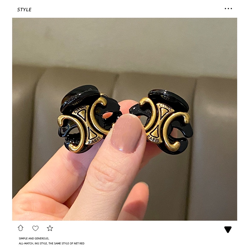 Kẹp Tóc CC 2022 Màu Bóng Thời Trang Dành Cho Nữ