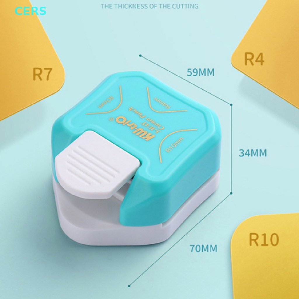 Dụng Cụ Cắt Giấy Thủ Công 3 Trong 1 Góc Tròn 3 Chiều