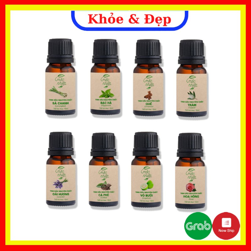 Tinh dầu Mộc Nhiên nguyên chất có kiểm định nhiều mùi 10ml